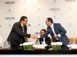 Égypte, Mai 2030 | Minor Hotels signe l’Anantara Somabay Resort & Residences sur la mer Rouge Cérémonie de signature Anantara Somabay Resort & Residences @ credit Minor Hotels