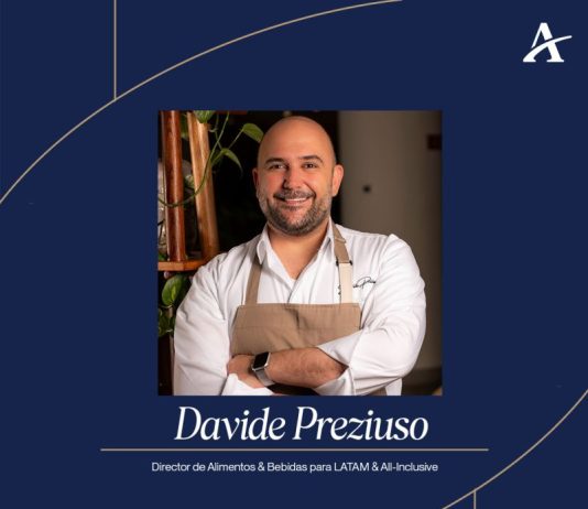 Amérique Latine | Aimbridge LATAM* nomme Davide Preziuso Directeur F&B pour la région Davide Preziuso @ credit Aimbridge LATAM