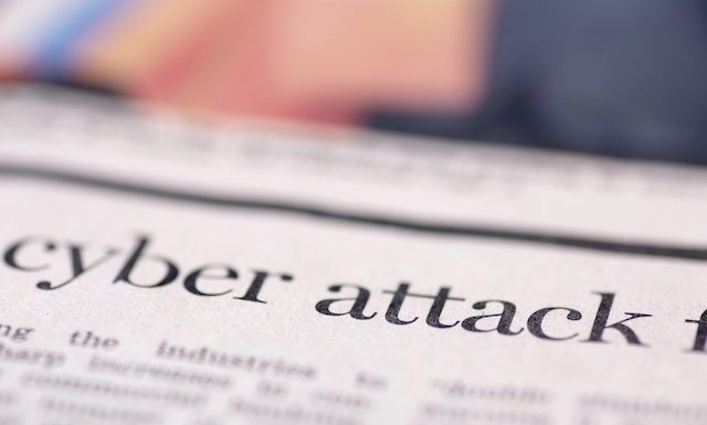 Cyber attack @ credit Depositphotos