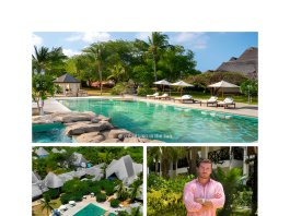 Kenya | À Malindi, Paul Lemaire nommé General Manager du Billionaire Resort & Retreat