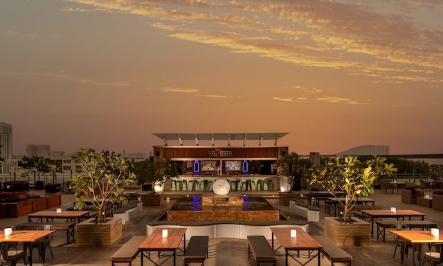 Radisson Blu Hotel, Dubai Barsha Heights _ The terrace