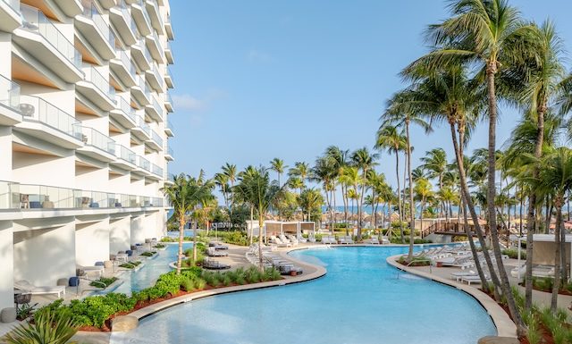 The Westerly Hilton Aruba Caribbean Resort Casino Pool Area