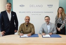 2030, Maroc | Ennismore et YAMED annoncent le premier Delano Hotel & Residences à Marrakech Cérémonie de signature Delano Hotel & Residences Marrakech @ credit Accor group