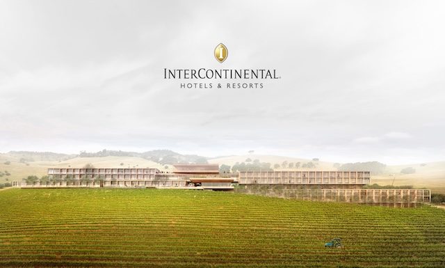 Rendu du futur Intercontinental Barossa @ credit IHG