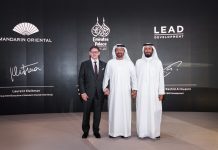 EAU, 2029 | Mandarin Oriental annonce les Emirates Palace, Mandarin Oriental Mansions à Abu Dhabi signing-ceremony@credit Mandarin Oriental