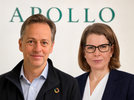 Huw van Steenis, grand nom de l’analyse financière, et Sarah Jenkins rejoignent Apollo Double nomination stratégique chez Apollo Global Management @ credits linkedin
