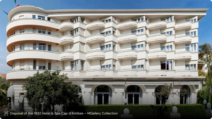 1932 Hotel & Spa Cap d'Antibes @ credit Extendam