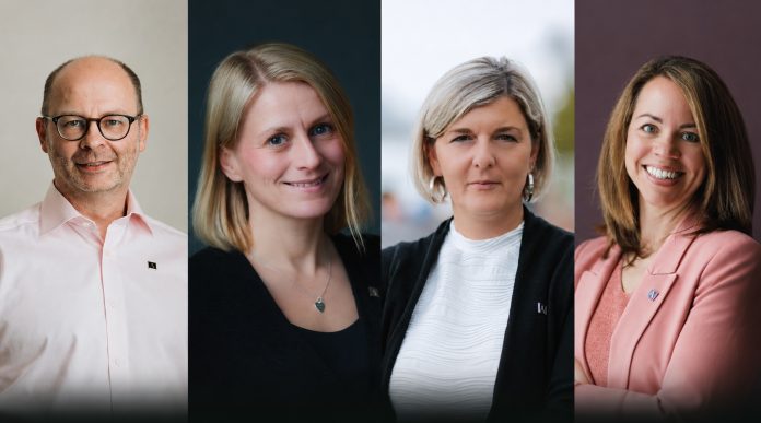 🇩🇪 Allemagne 🇨🇭 Suisse | Althoff Hotels structure son équipe dirigeante avec quatre promotions internes Guido Franzen , Steffi Stark, Anikó Péchli, Anna Exel@ credit Althoff Hotels