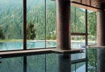 Fusac | Marriott finalise l’intégration de Lefay, sa première marque dédiée au bien-être de luxe @ credit Lefay Resort & SPA Dolomiti Indoor Outdoor Pool