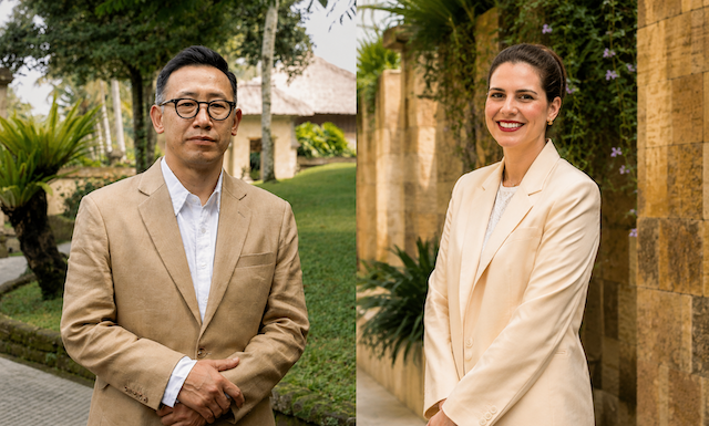 Tshewang Norbu & Noemi Perez Morgado @ credits Aman Hotels