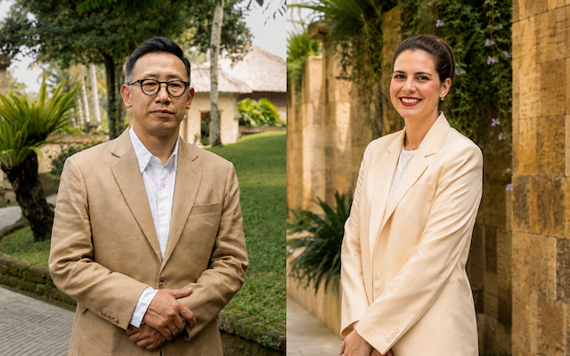 Tshewang Norbu & Noemi Perez Morgado @ credits Aman Hotels