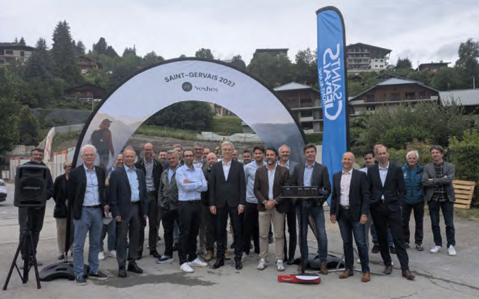 Pose de première pierre, 4 juin 2026.