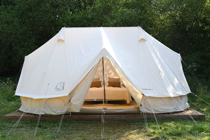 Grand Jardin ouvre son Glamping avant le lancement de sa ferme hôtelière dans le Perche @ credit Grand Jardin