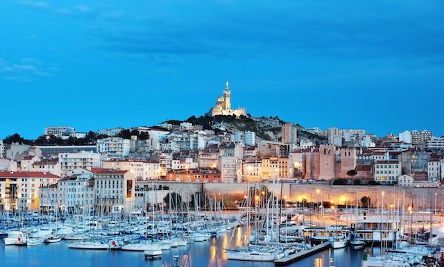 The old sea-port of Marseille