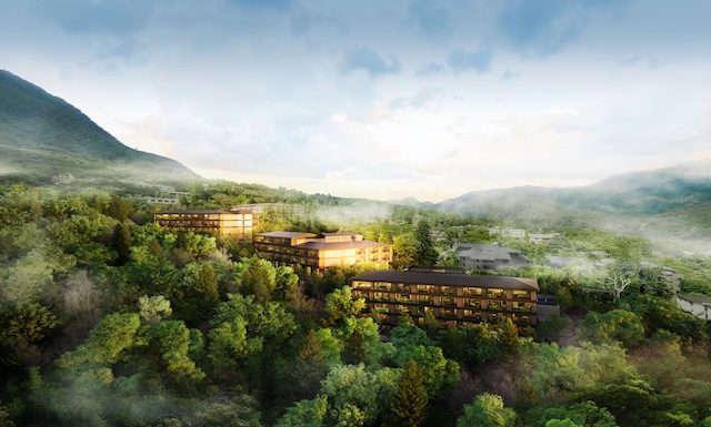 LXR-Hotels-Resorts-Hakone-Gora-Exterior-rendering