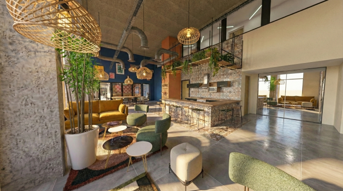 UXCO Group acquiert deux nouvelles résidences étudiantes à Lyon et Toulouse et sécurise un projet majeur à Paris-Saclay Paris Saclay - Espace commun - Coworking
