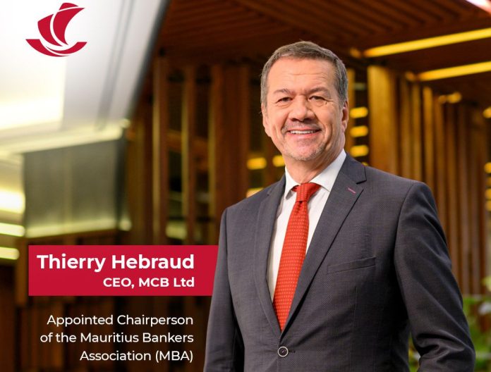 Île Maurice | Thierry Hebraud, CEO de MCB Ltd, élu Président de la Mauritius Bankers Association Thierry Hebraud @ credit MCB
