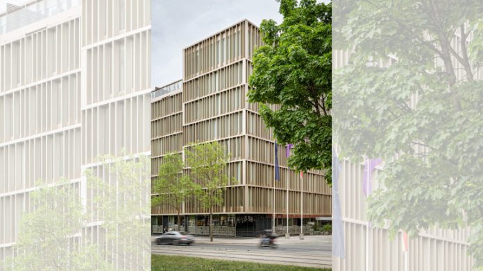 Exterior of the future Crowne Plaza Vienna