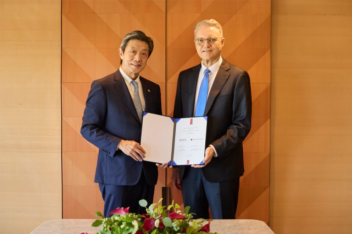 RSE | Tokyu Hotels & Resorts s’allie au Global Sustainable Tourism Council pour accélérer sa stratégie de durabilité Cérémonie de signature avec Takashi Takei, Président Tokyu Hotels et Randy Durband, Président GSTC