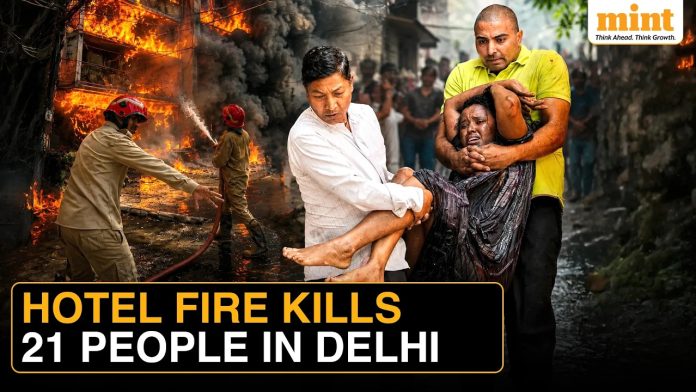 Drame | ÀNew Delhi, au moins 21 morts dans l’incendie du Flourish Stay, le pire bilan hôtelier de la capitale indienne depuis 2019 Drame | ÀNew Delhi, au moins 21 morts dans l’incendie du Flourish Stay, le pire bilan hôtelier de la capitale indienne depuis 2019