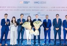 Vietnam | IHG signe deux hôtels avec Meraki Land au Vietnam : Regent Ho Tram et Crowne Plaza Saigon Binh Duong Partnership Signing Ceremony between IHG and Meraki Land