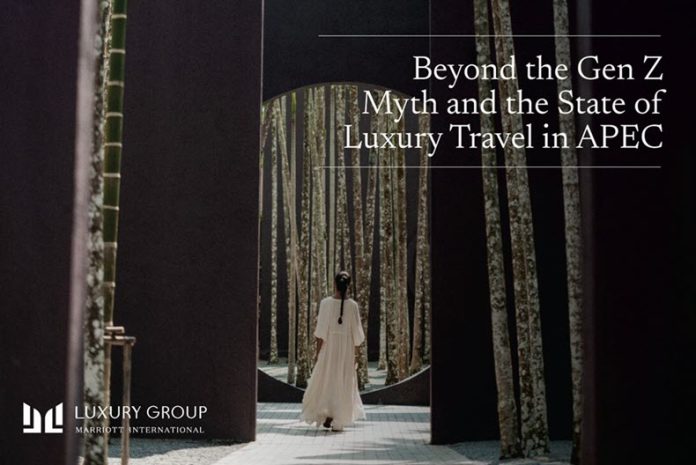 Luxe et Génération Z : Marriott identifie quatre profils de voyageurs en Asie-Pacifique Beyond The Gen Z Myth: Four Distinct Luxury Mindsets Reshaping Travel in Asia Pacific