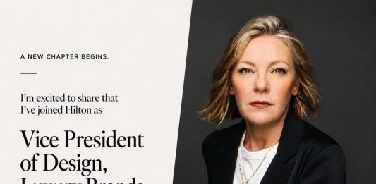 Design | Audra Tuskes nommée Vice President of Design, Luxury Brands chez Hilton @ credit Audra Tuskes