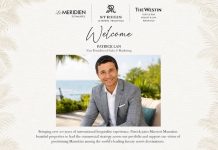 Maurice | Patrick Lan nommé Vice-président Ventes & Marketing de Marriott à Maurice @ credit Marriott Mauritius