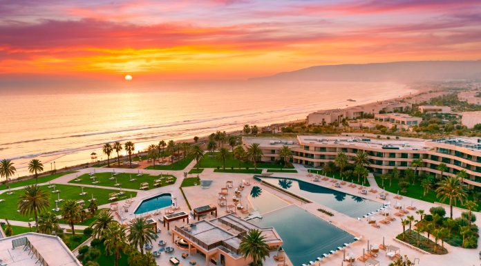 Aerial View -Taghazout Bay Marriott Resort @ credit Marriott
