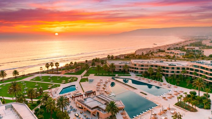 Maroc | Le Taghazout Bay Marriott Resort ouvre ses portes sur la côte Atlantique Aerial View -Taghazout Bay Marriott Resort @ credit Marriott
