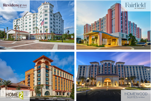 USA | Peachtree Group finance un prêt relais de 150 millions de dollars pour un portefeuille hôtelier aux portes de Walt Disney World @ credit Peachtree Group
