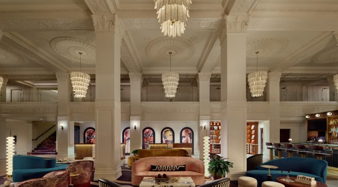 The Gunter Hotel-Inside the Gunter Hotel Lobby