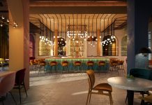 Allemagne | Hyatt ouvre le Me and All Hotel Leipzig, huitième adresse de la marque en Allemagne Bar, illustration @ credit Hyatt