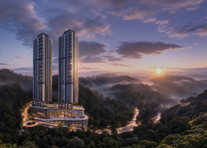 2028, Malaisie | Accor et Tropicana Corporation Berhad signent un accord historique pour Mercure Living Genting Highlands Overview of Mercure Living Genting Highlands at Tropicana Grandhill @ credit Accor