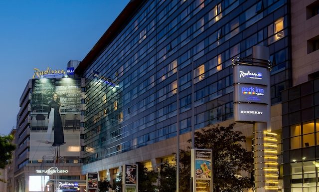 Radisson Blu complex, Bucharest @ credit PBB