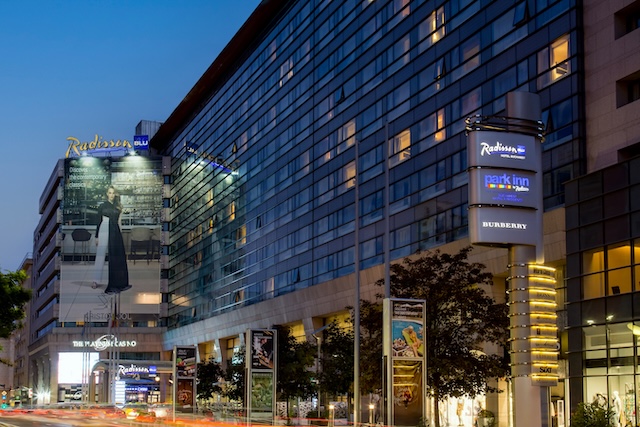 Radisson Blu complex, Bucharest @ credit PBB