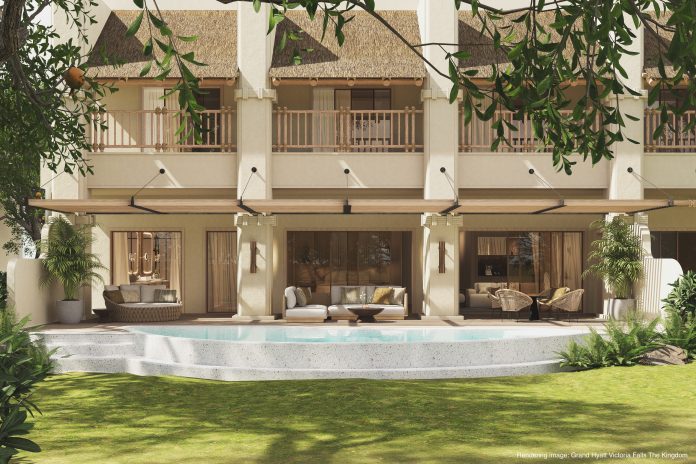 Rendering - Grand Hyatt Victoria Falls The Kingdom, 3Bay Suite Outdoor View @ credit Hyatt