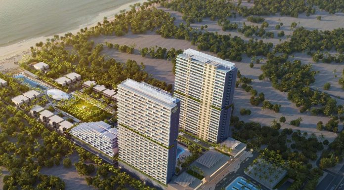 Rendering of Somerset Non Nuoc Da Nang Resort @ credit Ascott