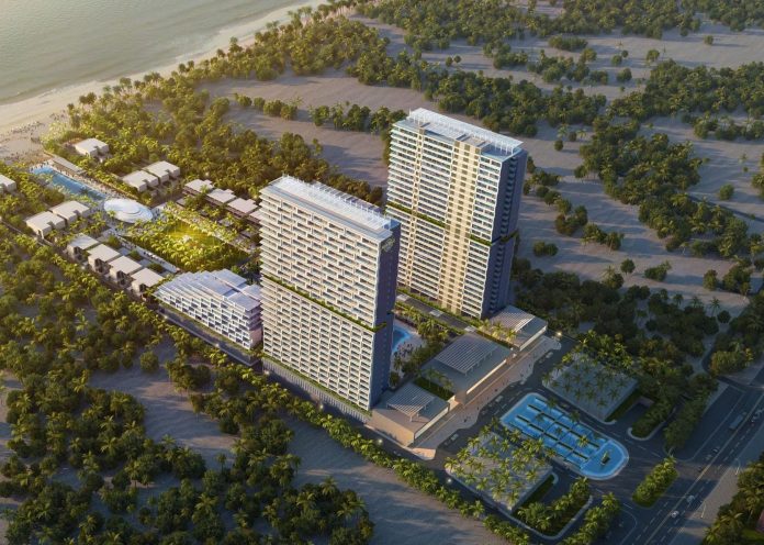 Asie | Ascott se renforce en Asie avec un premier HARRIS en Malaisie et trois signatures stratégiques au Vietnam Rendering of Somerset Non Nuoc Da Nang Resort @ credit Ascott