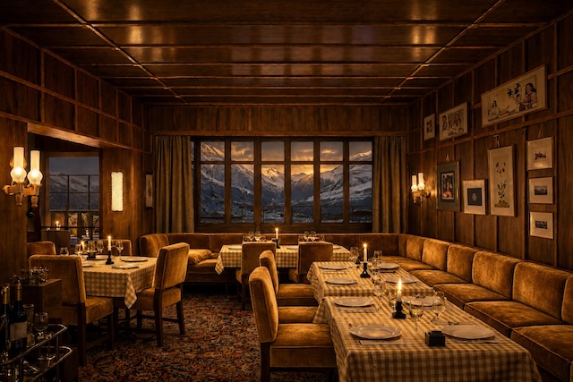 Ouverture décembre 2026, Savoie | Chapitre Six à Courchevel 1850 avec Bourbon Hotel Studio Henry_.RESTAURANT SIMONETTApng