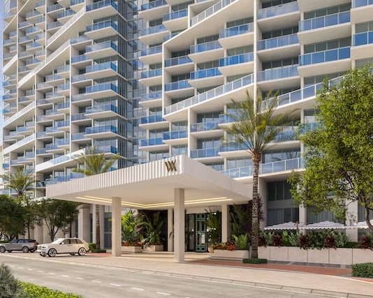 S2 2027, USA | Waldorf Astoria à Miami Beach avec Reuben Brothers Waldorf-Astoria-Miami-Beach_Porte_Cochere