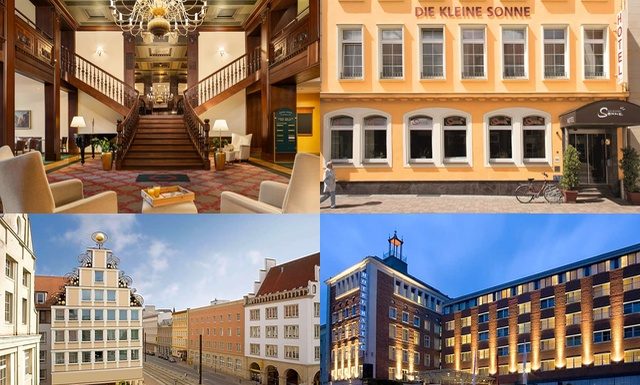 Vienna House Thüringer Hof Eisenach, Vienna House Easy die Kleine Sonne Rostock, Vienna House Sonne Rostock & Vienna House Baltic Stralsund @ credit ©Proark 2026