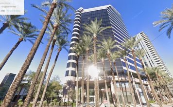 L'immeuble de l'Arizona Center @ credit Googlemaps