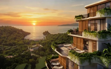 2029, Costa Rica | Hilton signe Maravé Manuel Antonio, premier LXR Hotels & Resorts au pays Maravé Manuel Antonio, LXR Residences - Exterior View Rendering