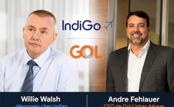 Gol Linhas Aéreas nomme André Fehlauer CEO et IndiGo confie sa direction à Willie Walsh, deux signaux d'un vaste renouvellement dans l'aérien mondial.