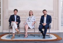 Paris, France | Amandine Leiba nommée Directrice Générale de Kerria AM Geoffroy Mestrallet, Amandine Leiba, Thomas Zaepffel @ credit Kerria AM