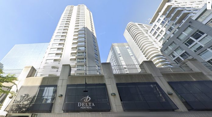 Delta Hotel Montreal @ credit Googlemaps