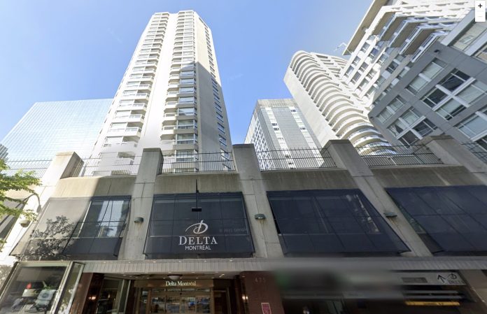 Delta Hotel Montreal @ credit Googlemaps