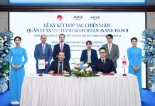 2028, Vietnam | Minor Hotels signe l’Avani+ Hanoi, sa première adresse dans la capitale vietnamienne Cérémonie de signature de l'Avani+ Hanoi @ credit Minor