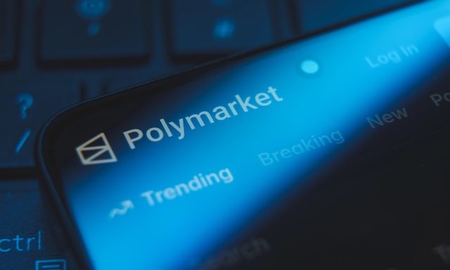 decentralized prediction market platform for cryptocurrency betting and political forecasting concept @ Depositphotos.com